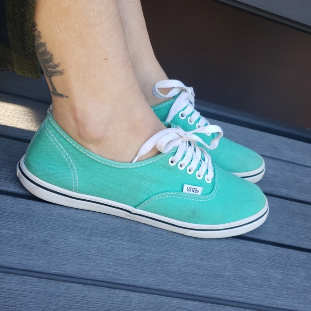 VANS Turquoise Classic sneakers
